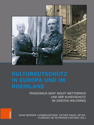 cover image of Kulturgutschutz in Europa und im Rheinland